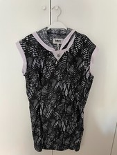 Vestito smanicato MM6 Martin Margiela Donna M Nero NUOVO senza cartellino