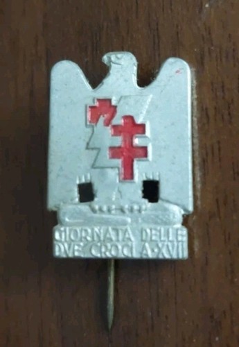 Spilla giornata delle due - spilla,