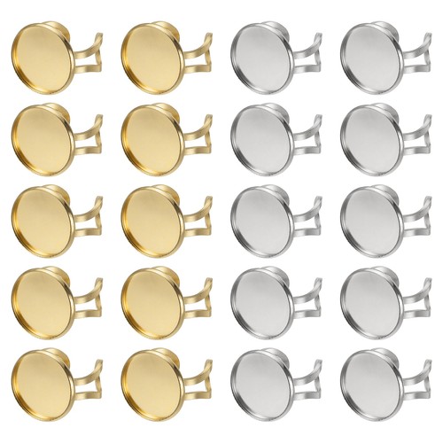 20pcs 18mm stainless - stainless, steel