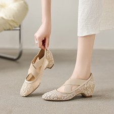 Scarpe donna punta tonda