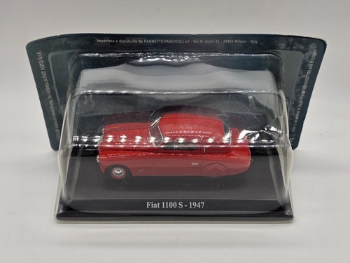 Fiat 1100 1947 rosso - 1100, 1:43