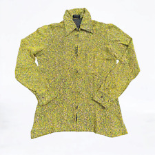 Baxer Camicia Maglia zip intera vintage 70S crazy made in Italy tg. IV veste S