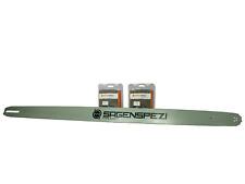 Set spada 120 cm con 2 catene VM .404" 138TG 1,6 mm compatibile Stihl 084 088 MS880