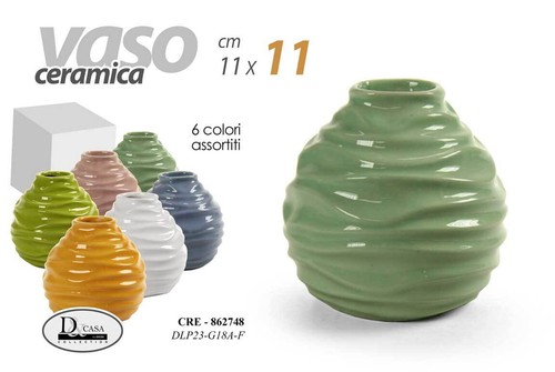 Vaso ceramica fiori vasetto - vaso,