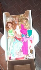 LOTTO DI 5 BAMBOLE BARBIE ANNI
