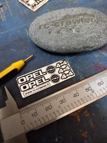 Scale emblems tamiya - emblems, opel