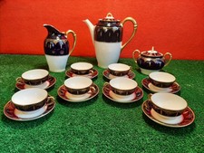 SERVIZIO DA THE  IN PORCELLANA - MAGAZZINI RICHARD GINORI BOLOGNA - NUMERATO