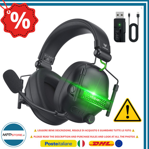 Cuffie gaming weseary - cuffie,