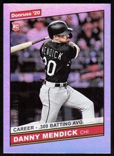 2020 Donruss Danny Mendick
