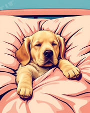 Golden Retriever Cucciolo che