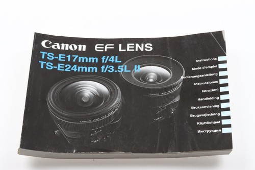 Canon 17mm ts - ts-e, ts-e24mm