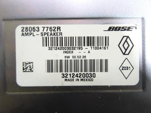 Amplificatore audio renault - amplificatore,