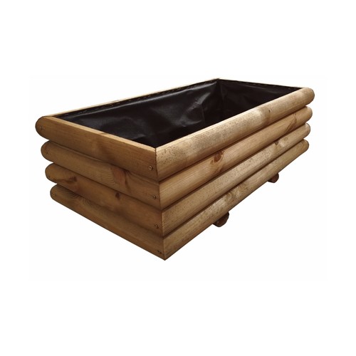 Fioriera legno per esterno - in,