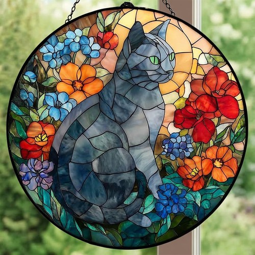 Acchiappasole gatto blu russo
