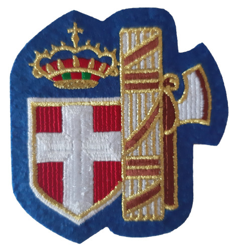 Toppa ricamata savoia italia - toppa,