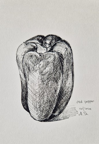 Disegno inchiostro originale