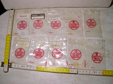 SOLDATINI ELASTOLIN-10 BUSTINE ORIGINALI cm. 9,50 x 7,00-USATE-PER SOLDATINI....