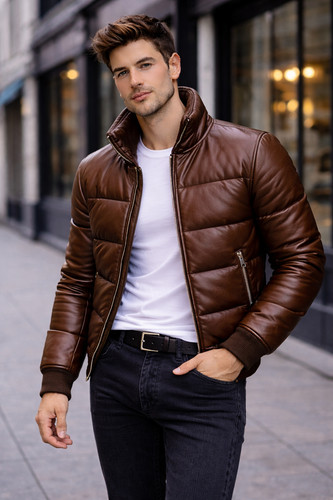 Giubbotto uomo vera - , pelle