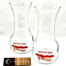 Set 2 decanter vino vintage