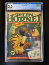 GREEN HORNET COMICS #1 CGC 2.0