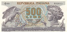 Repubblica Italiana - 500 Lire