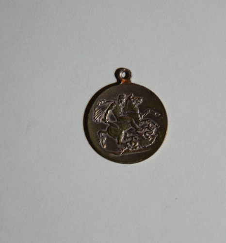 Medaglia copia sterlina re - sterlina, di