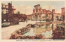 BERGAMO - Chiesa di S. Bartolomeo dai Giardini Pubblici 1934