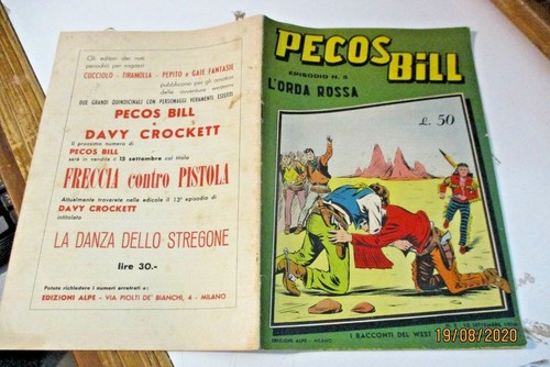 Pecos bill l orda rossa - 5, "l'orda
