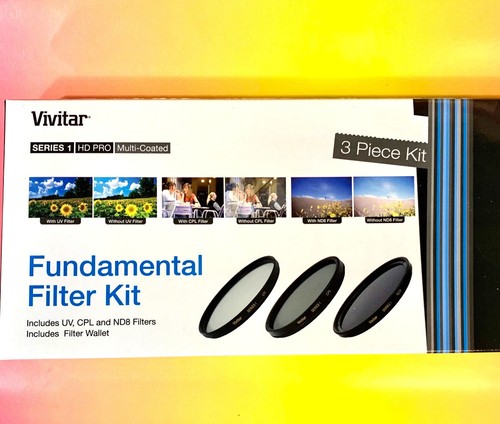 Kit filtro vivitar - nd8, uv
