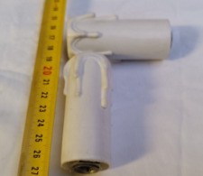 PORTALAMPADA BIANCO COME FOTO ULTIMI PEZZI ricambio x lampadari old style retro