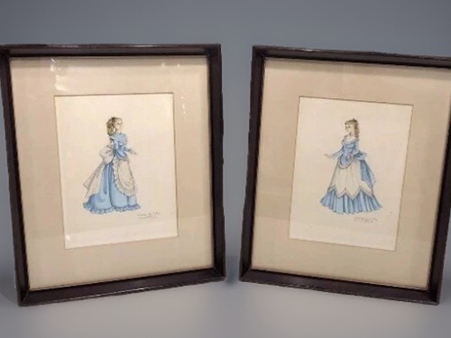 Set costumi acquerello