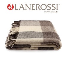 Plaid in pura lana vergine con