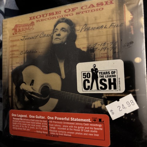 Johnny cash personal file - johnny,