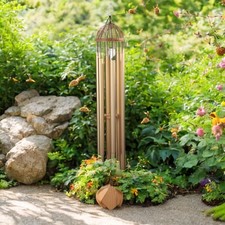 Carillon a vento in legno