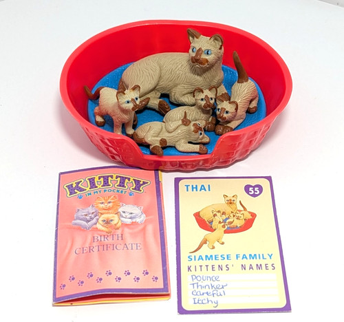 Vintage kitty pocket - vintage, my