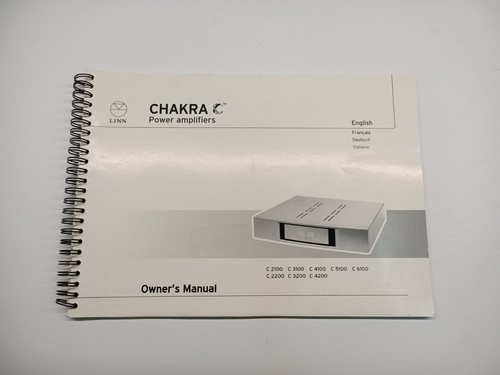 Linn chakra power amplifiers - linn,
