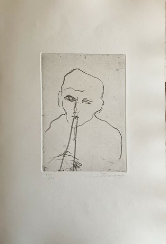 Ernesto treccani incisione - ernesto,