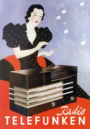Radio telefunken 1935 - -,