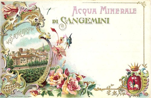 Acqua minerale sangemini - minerale, di