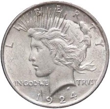 r60_124)  U.S.A. - Dollaro 1924 - Pace - AG