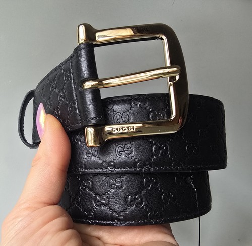 Cintura gucci pelle nera - 70,