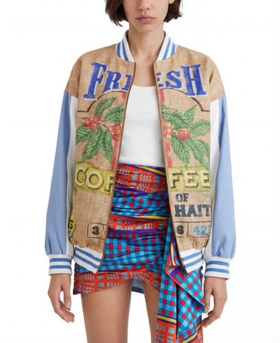 Desigual giacca bomber donna - giacca,