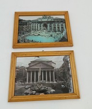 Coppia Quadri Specchio Vintage