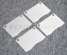 Titanium Brake Pad Shim Heat