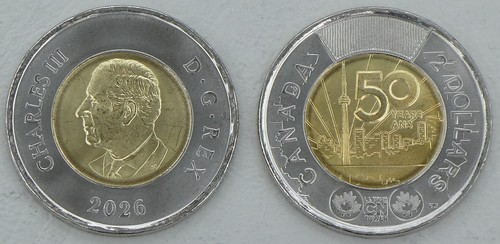 Moneta commemorativa canada - moneta, 2