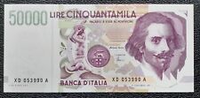 50.000 LIRE BERNINI 2° TIPO SERIE SOSTITUTIVA  XD 053990 A  QFDS 