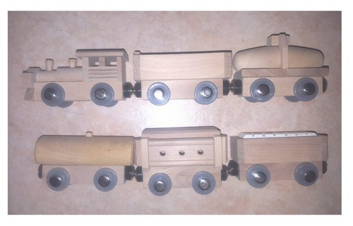 Trenino vintage nuovo - , legno