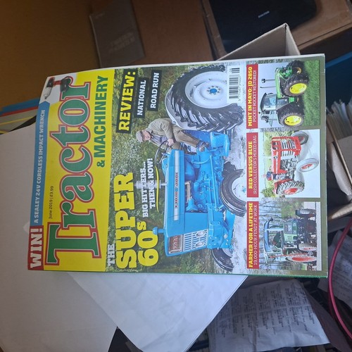Tractor and machinery - and, magazine