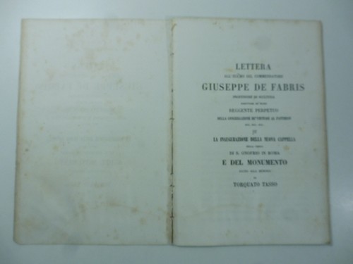 Lettera giuseppe de - lettera,