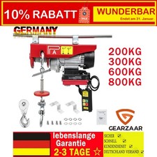 Paranco elettrico verricello